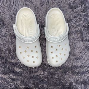 Classic White Crocs